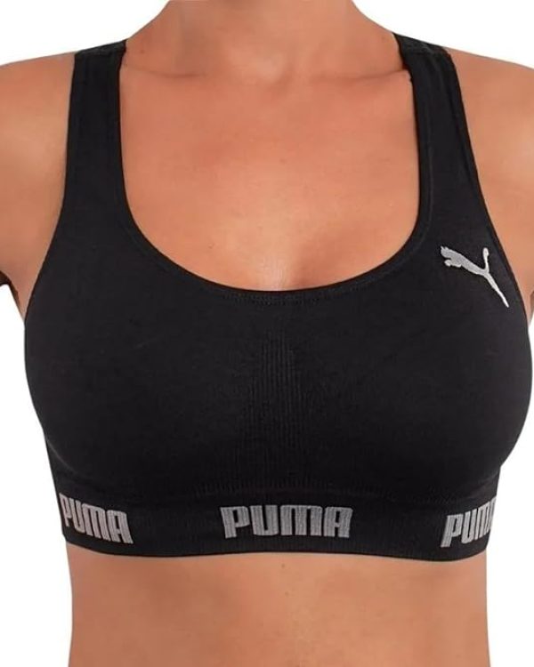 Top Puma Sem Costura Nadador Original Fitness Alta Sustentação